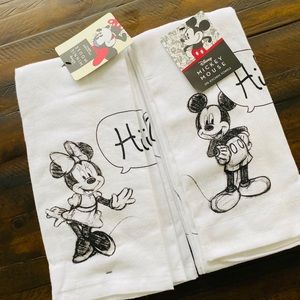2 sets of Disney Kitchen Dish Towels